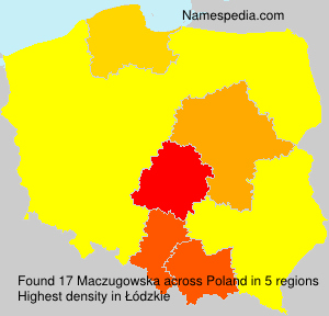 Surname Maczugowska in Poland Surname Maczugowska in Poland