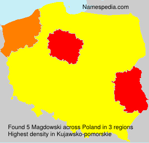 Surname Magdowski in Poland Surname Magdowski in Poland