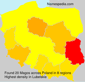 Surname Magos in Poland Surname Magos in Poland