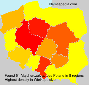 Surname Majcherczak in Poland Surname Majcherczak in Poland