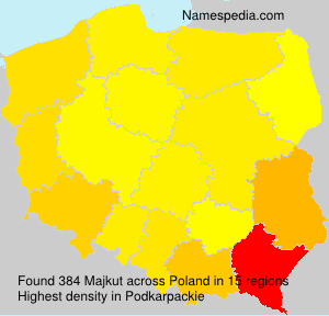 Surname Majkut in Poland Surname Majkut in Poland
