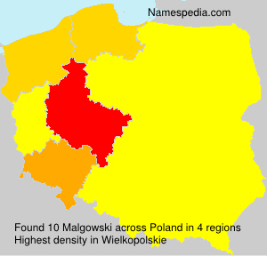 Surname Malgowski in Poland Surname Malgowski in Poland