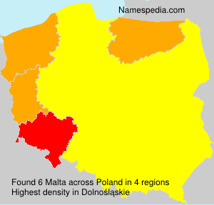 Surname Malta in Poland Surname Malta in Poland