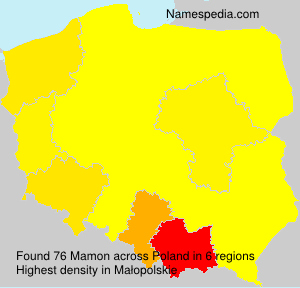 Surname Mamon in Poland Surname Mamon in Poland
