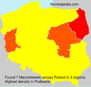 Surname Marchelewski in Poland Surname Marchelewski in Poland
