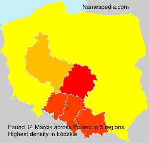 Surname Marcik in Poland Surname Marcik in Poland