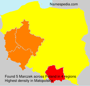Surname Marczek in Poland Surname Marczek in Poland