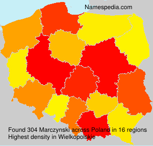 Surname Marczynski in Poland Surname Marczynski in Poland