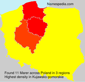 Surname Marer in Poland Surname Marer in Poland