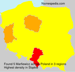 Surname Marfiewicz in Poland Surname Marfiewicz in Poland