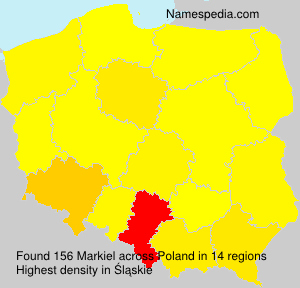Surname Markiel in Poland Surname Markiel in Poland