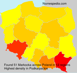 Surname Markocka in Poland Surname Markocka in Poland