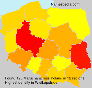 Surname Marucha in Poland Surname Marucha in Poland