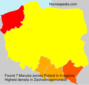 Surname Marusia in Poland Surname Marusia in Poland