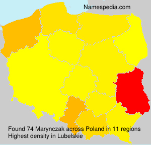 Surname Marynczak in Poland Surname Marynczak in Poland
