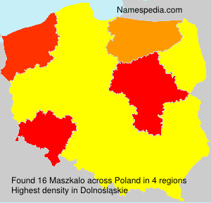 Surname Maszkalo in Poland Surname Maszkalo in Poland