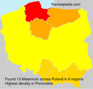 Surname Maternicki in Poland Surname Maternicki in Poland