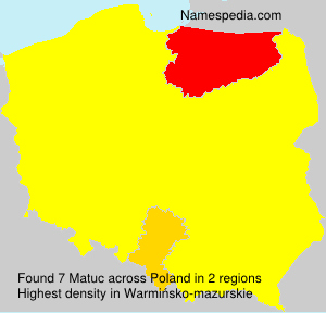 Surname Matuc in Poland Surname Matuc in Poland