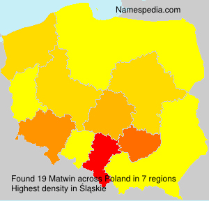 Surname Matwin in Poland Surname Matwin in Poland