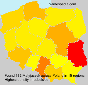 Surname Matyjaszek in Poland Surname Matyjaszek in Poland