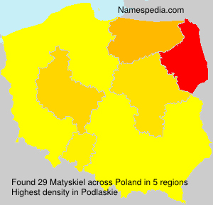 Surname Matyskiel in Poland Surname Matyskiel in Poland