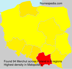 Surname Merchut in Poland Surname Merchut in Poland