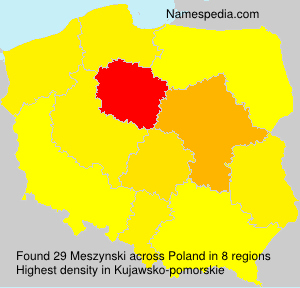 Surname Meszynski in Poland Surname Meszynski in Poland