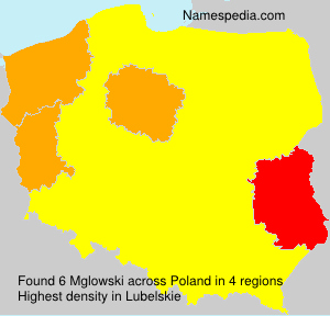 Surname Mglowski in Poland Surname Mglowski in Poland