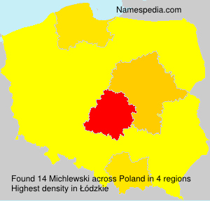 Surname Michlewski in Poland Surname Michlewski in Poland