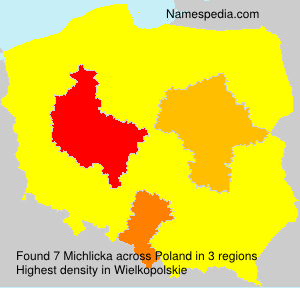 Surname Michlicka in Poland Surname Michlicka in Poland