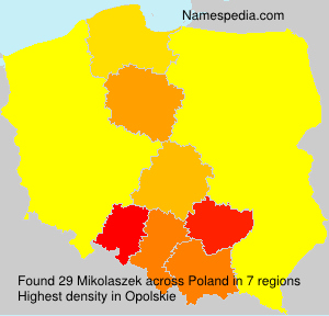 Surname Mikolaszek in Poland Surname Mikolaszek in Poland