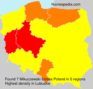 Surname Mikuczewski in Poland Surname Mikuczewski in Poland