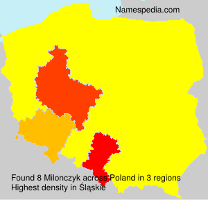 Surname Milonczyk in Poland Surname Milonczyk in Poland