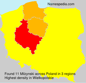 Surname Milzynski in Poland Surname Milzynski in Poland