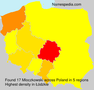 Surname Mloczkowski in Poland Surname Mloczkowski in Poland