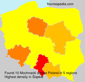 Surname Mochnacki in Poland Surname Mochnacki in Poland