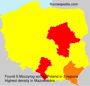 Surname Moczyrog in Poland Surname Moczyrog in Poland