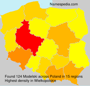 Surname Modelski in Poland Surname Modelski in Poland