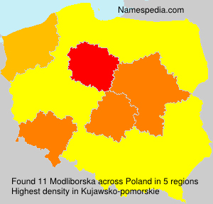 Surname Modliborska in Poland Surname Modliborska in Poland
