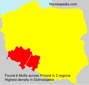 Surname Molfa in Poland Surname Molfa in Poland