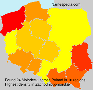 Surname Molodecki in Poland Surname Molodecki in Poland