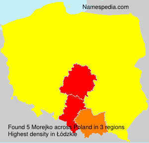 Surname Morejko in Poland Surname Morejko in Poland