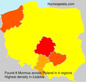 Surname Mormus in Poland Surname Mormus in Poland