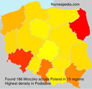 Surname Mroczko in Poland Surname Mroczko in Poland
