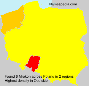 Surname Mrokon in Poland Surname Mrokon in Poland