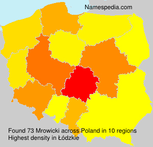 Surname Mrowicki in Poland Surname Mrowicki in Poland