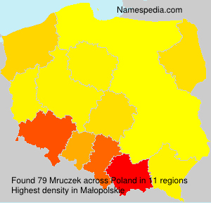 Surname Mruczek in Poland Surname Mruczek in Poland
