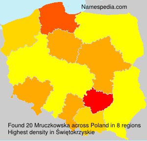 Surname Mruczkowska in Poland Surname Mruczkowska in Poland