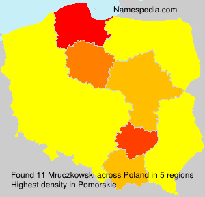 Surname Mruczkowski in Poland Surname Mruczkowski in Poland
