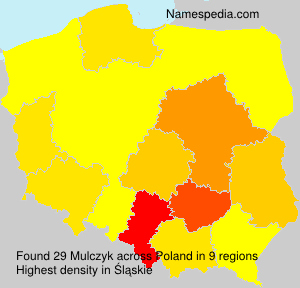 Surname Mulczyk in Poland Surname Mulczyk in Poland